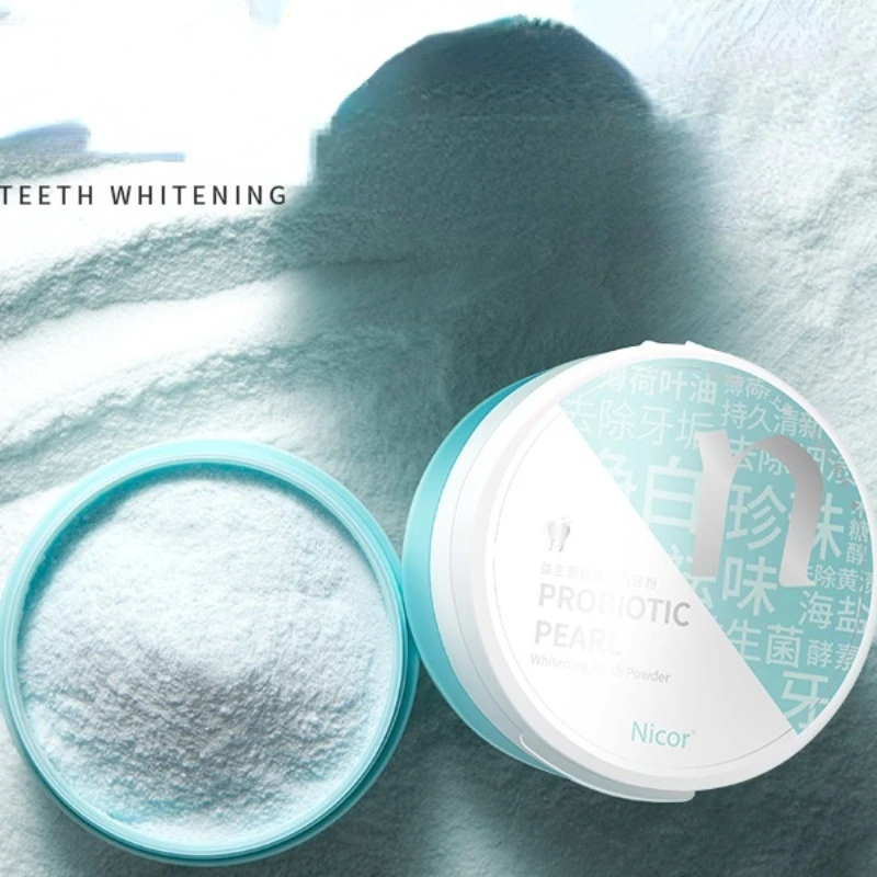Teeth Whitening Enzymes - 50 г зубной порошок для предотвращения