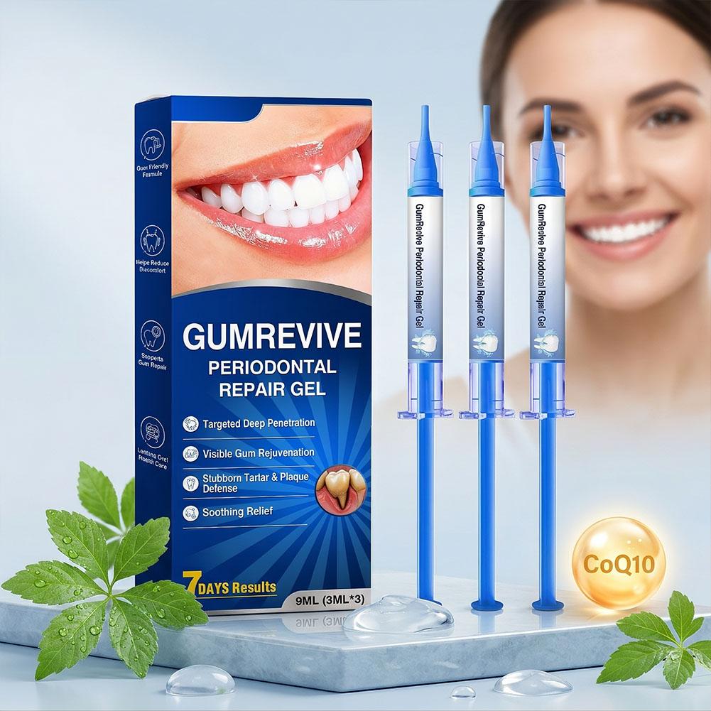 Teeth Whitening Gum - 3 шт. геля для восстановления десен,