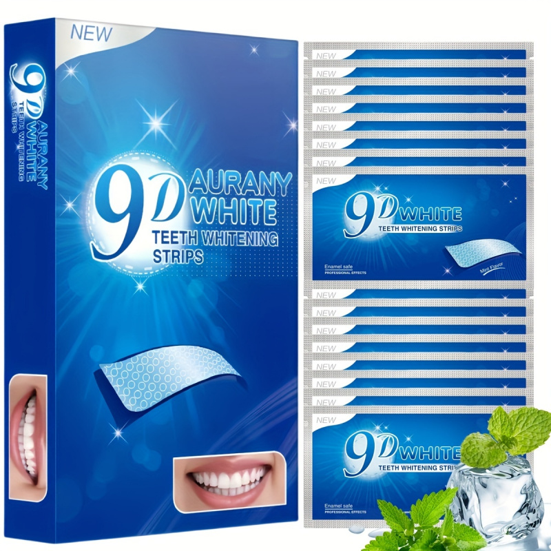 Teeth Whitening Groupon - 21 пара 9D белых полосок для
