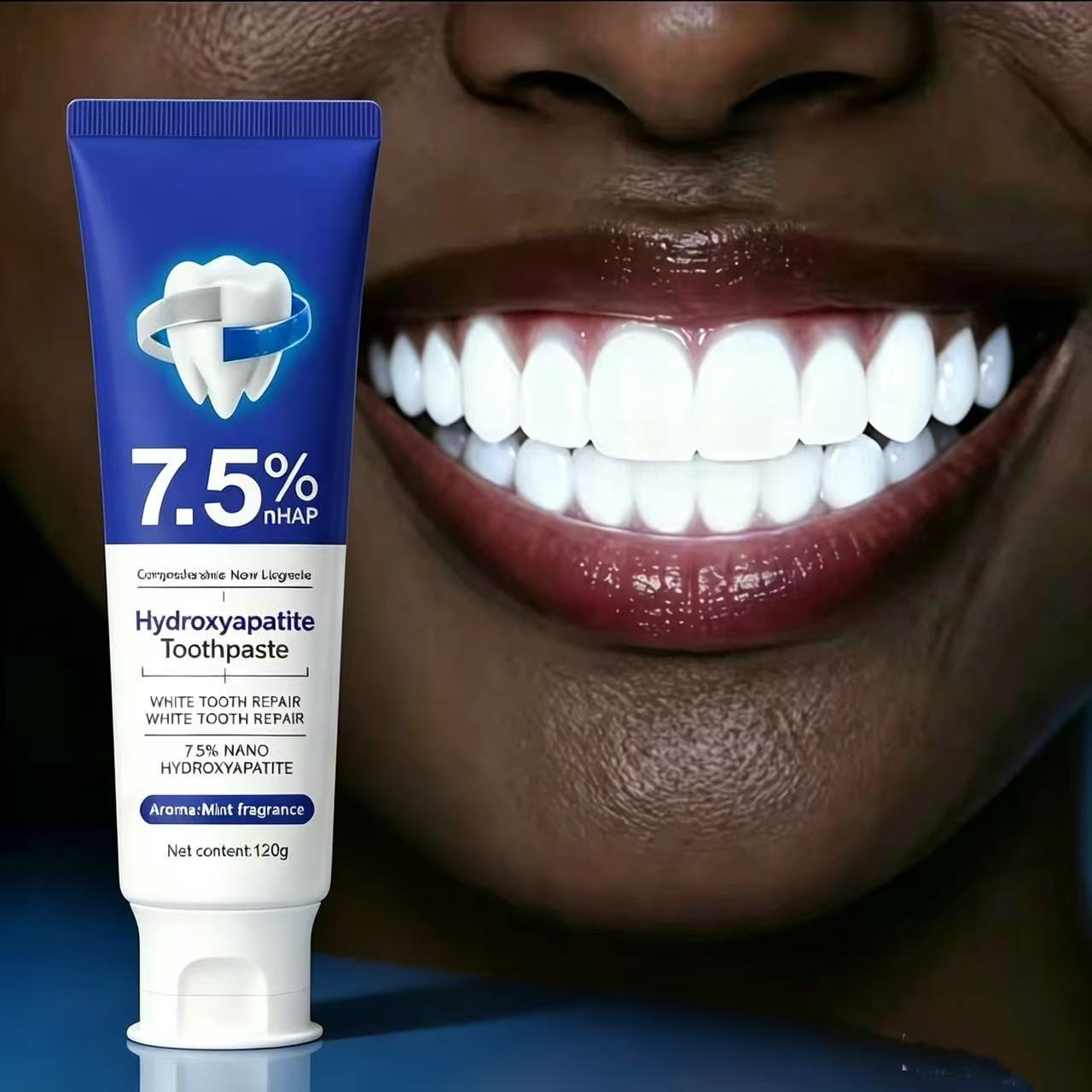Hydroxyapatite Toothpaste - Зубная паста с 7,5% нано-гидроксиапатитом для