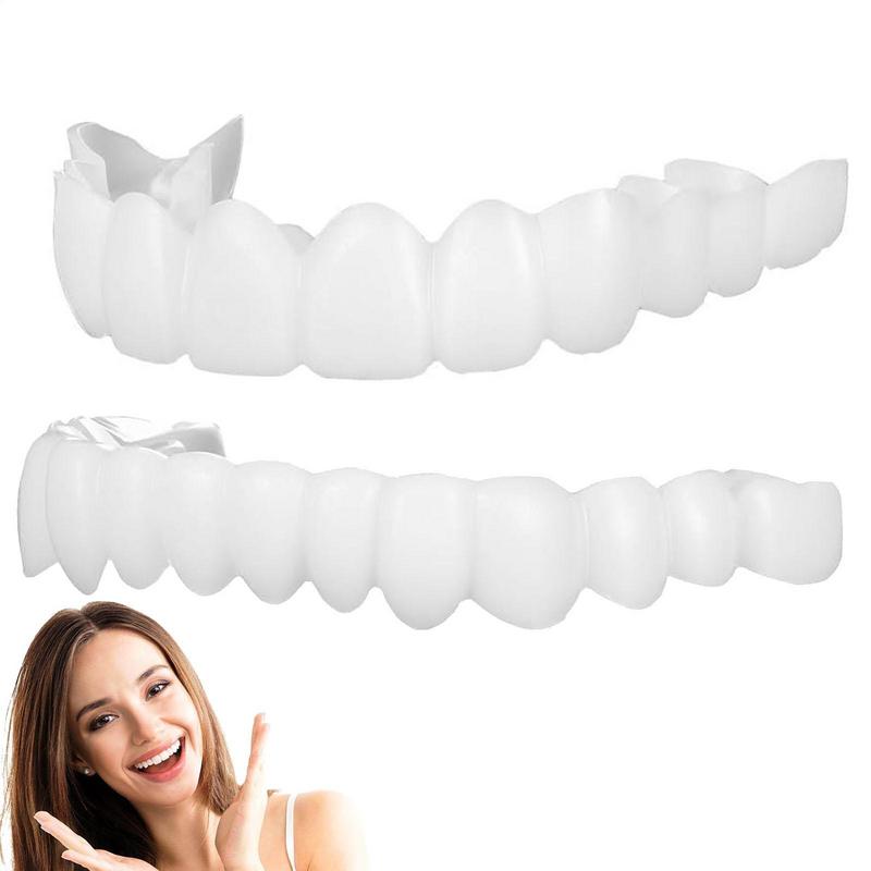 Teeth Whitening Veneers - Защелкивающиеся зубы виниры мгновенной силиконовой улыбки