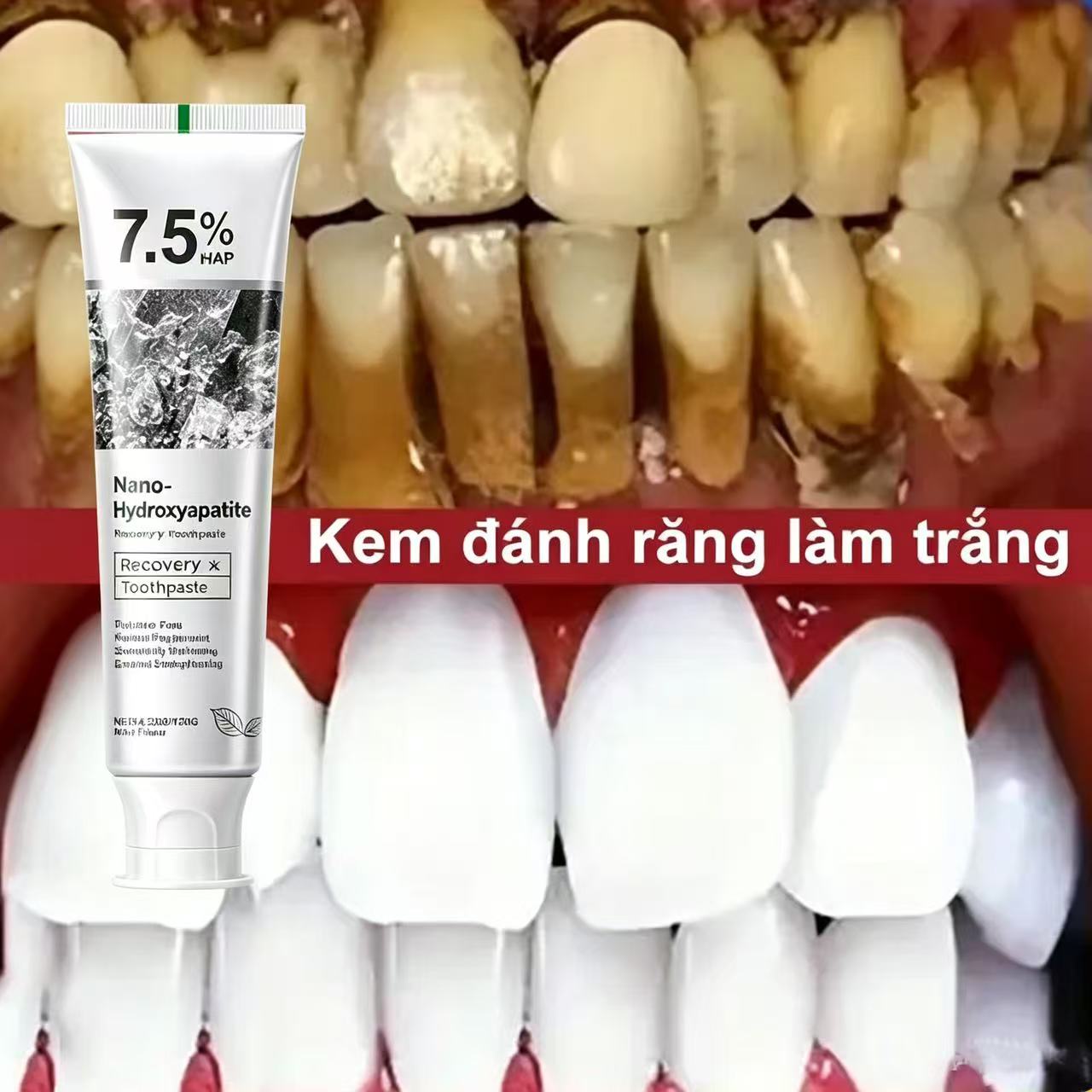 Hydroxyapatite Toothpaste - Зубная паста с 7,5% гидроксиапатитом и