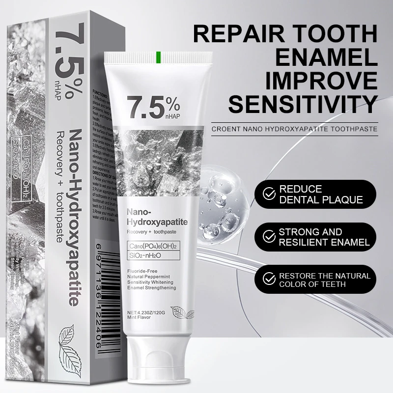 Hydroxyapatite Toothpaste - Зубная паста 7,5% гидроксифосфатная Gray Stone