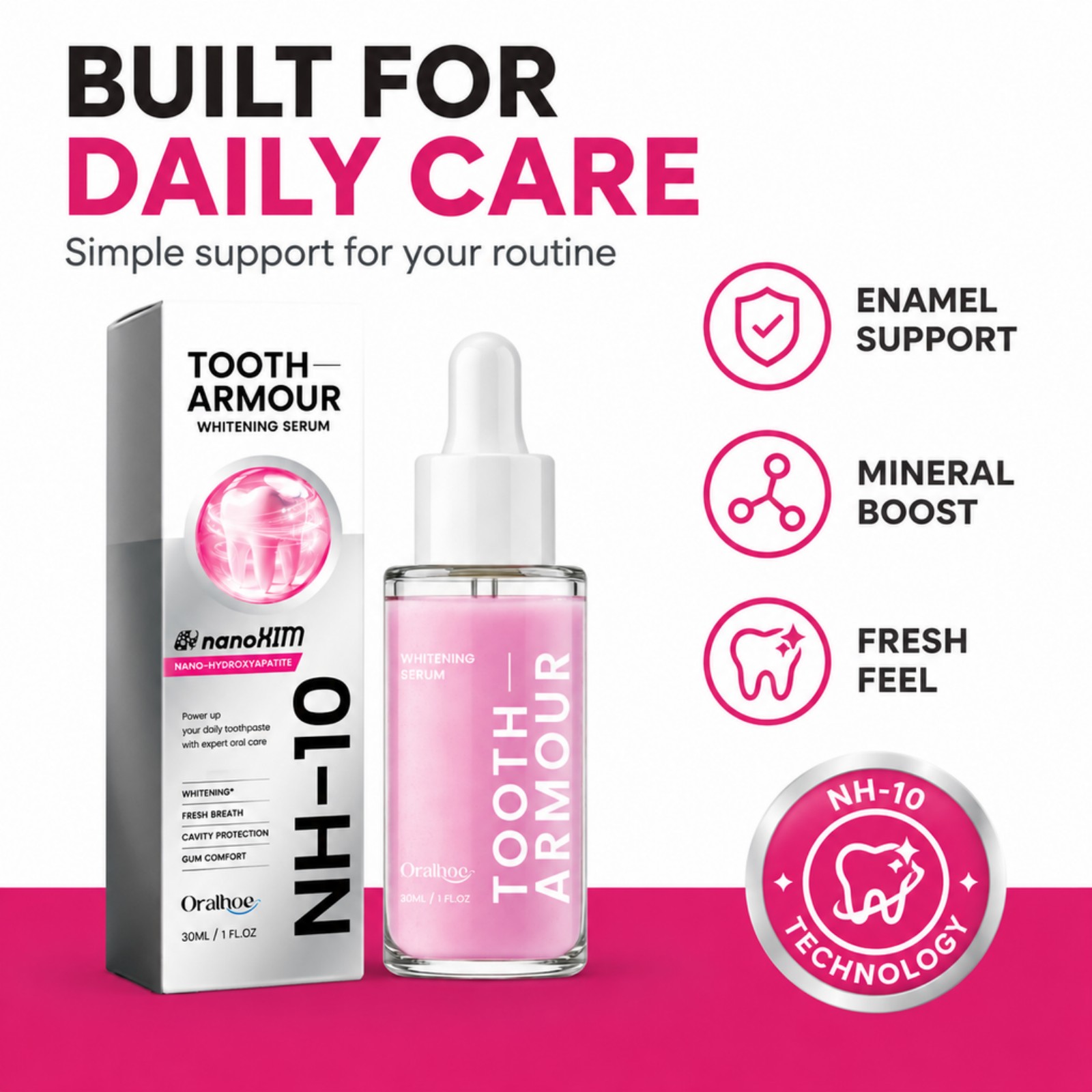 Нано-гидроксиапатитовая сыворо – обзор и цена Hydroxyapatite Toothpaste