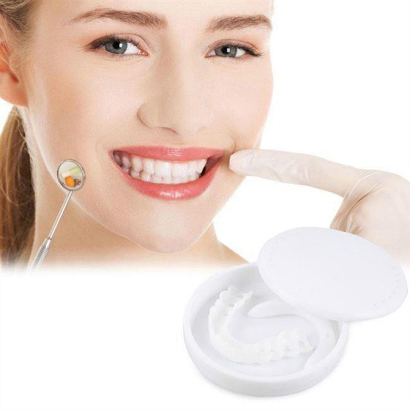 Идеально подходит для вставных – обзор и цена Teeth Whitening Veneers