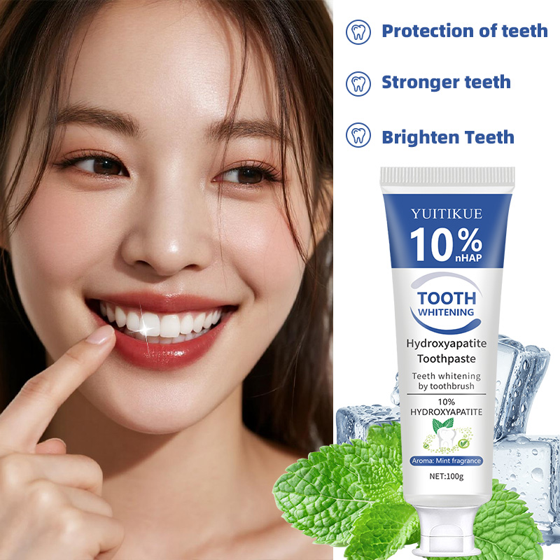 Зубная паста YUITIKUE 10% NHAP – обзор и цена Hydroxyapatite Toothpaste