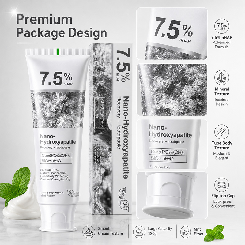 Набор для ухода за полостью рт – обзор и цена Hydroxyapatite Toothpaste