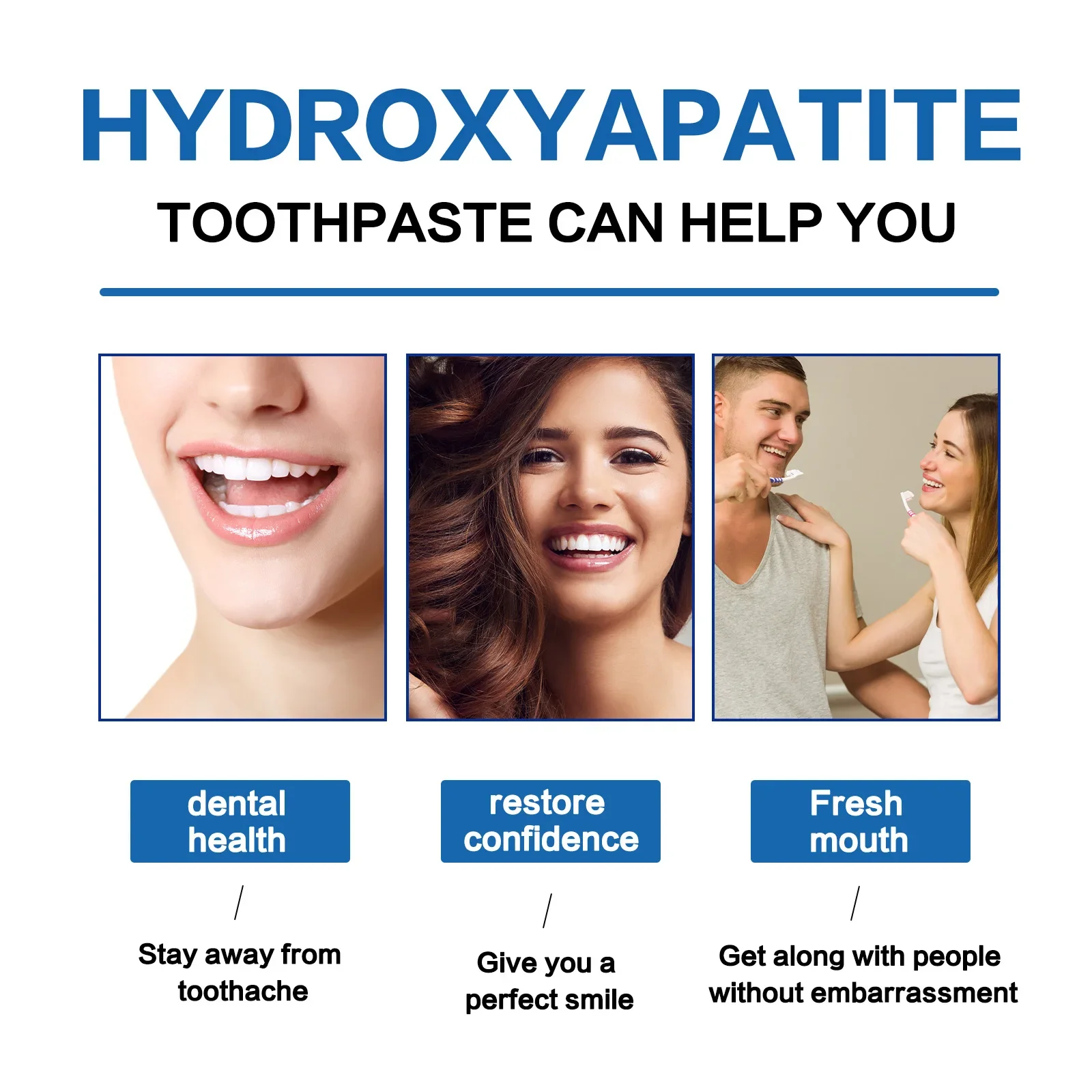 Набор: зубная паста и отбелива – обзор и цена Hydroxyapatite Toothpaste