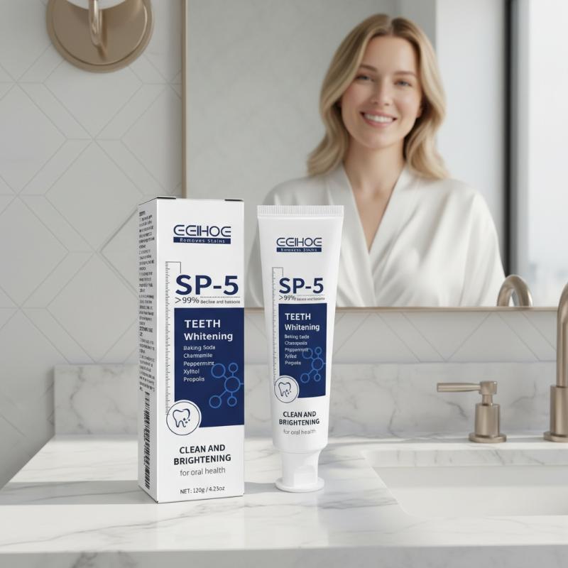 Зубная паста SP-5 Probiotic: о – обзор и цена Teeth Whitening Foam Toothpaste