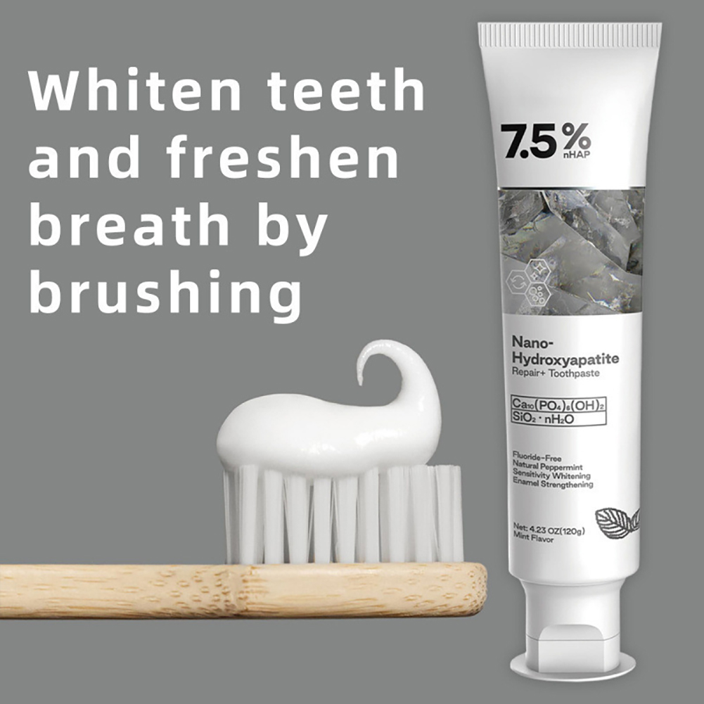 Зубная паста с 7,5% наногидрок – обзор и цена Hydroxyapatite Toothpaste