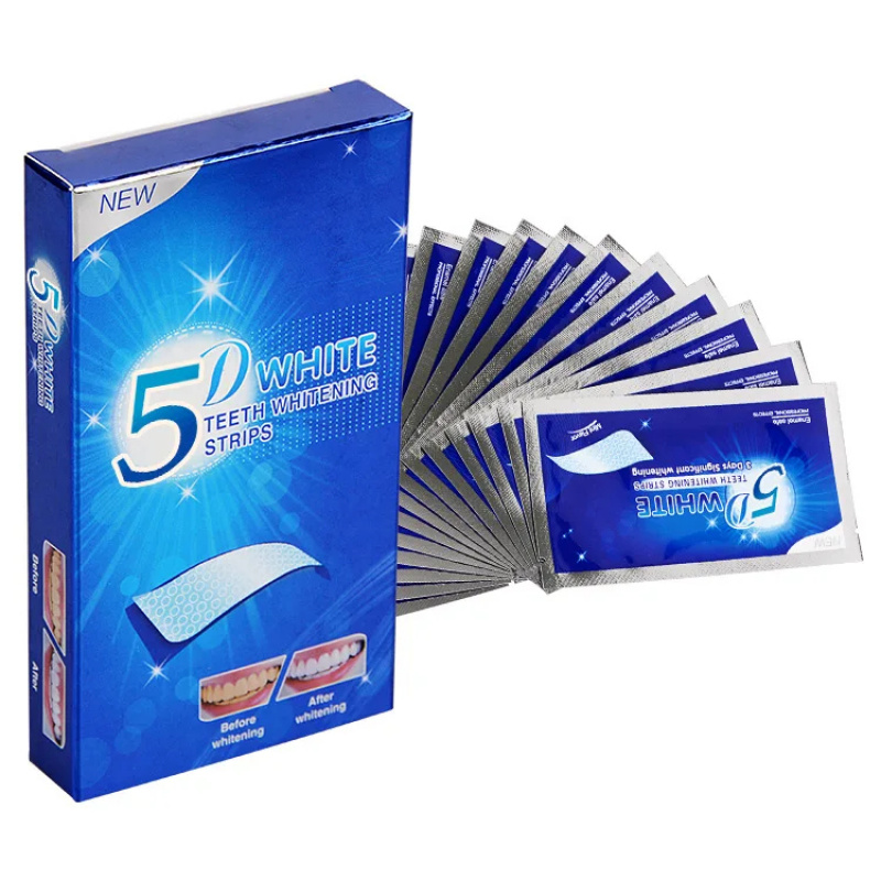 1-12 шт. 5D отбеливающие накле – обзор и цена Teeth Whitening With Peroxide