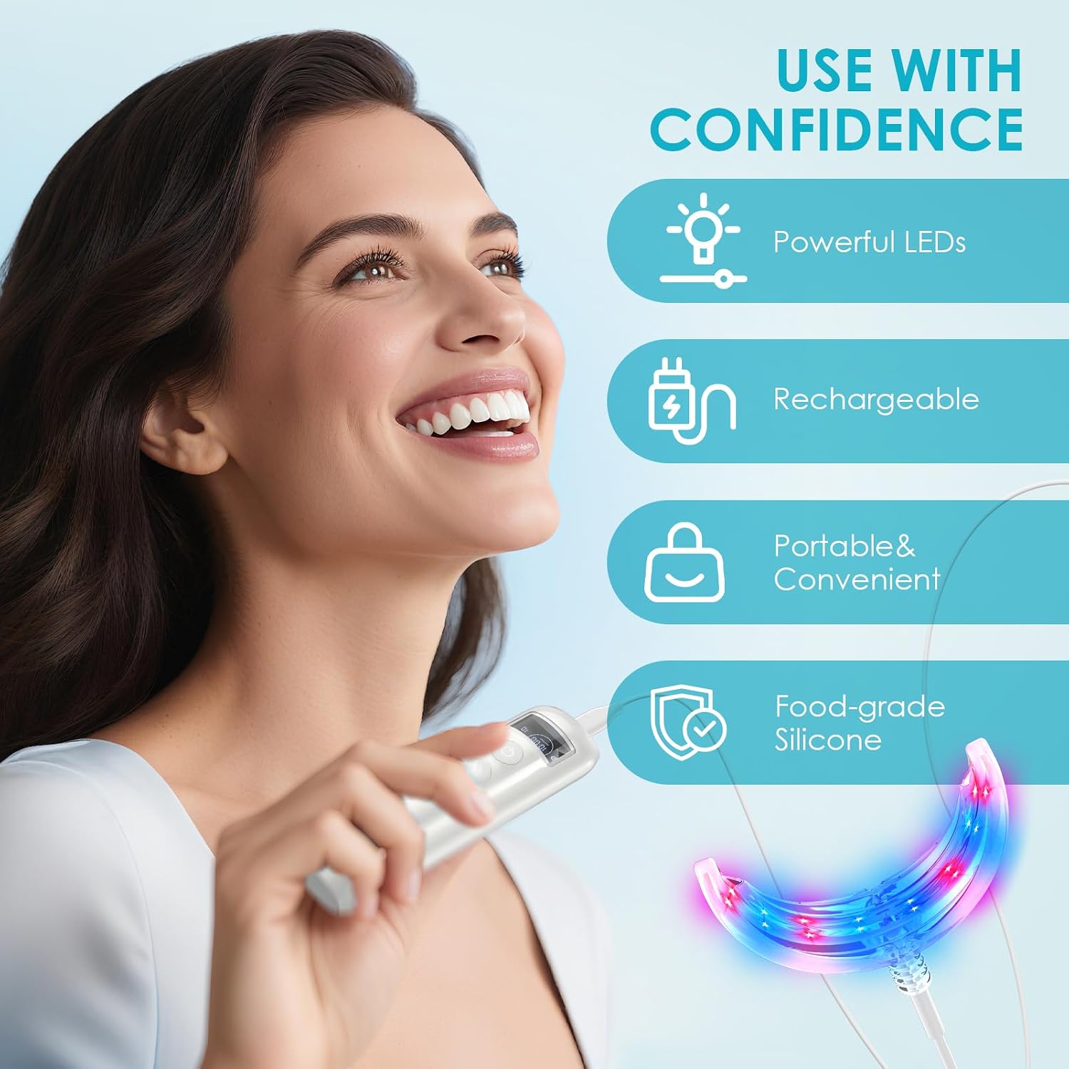Ускоритель отбеливания зубов с – обзор и цена Teeth Whitening Gum
