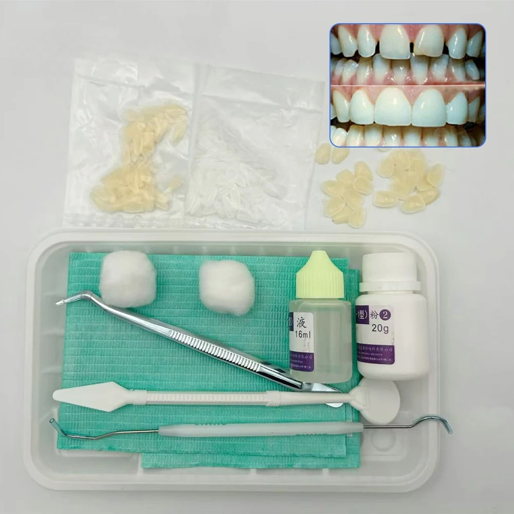 Временные ультратонкие самокле – обзор и цена Teeth Whitening Veneers