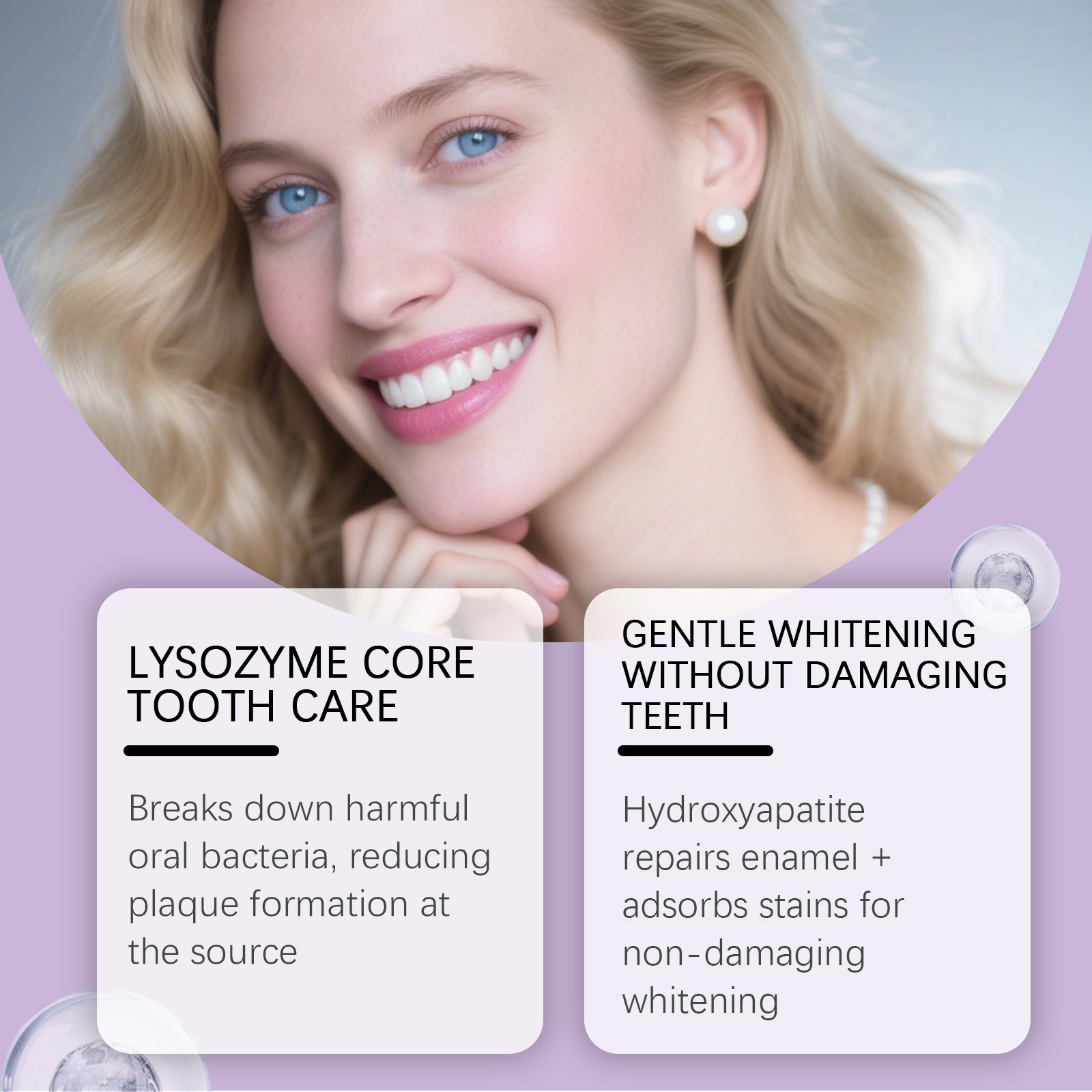 Мусс для зубов с гидроксиапати – обзор и цена Teeth Whitening Foam Toothpaste