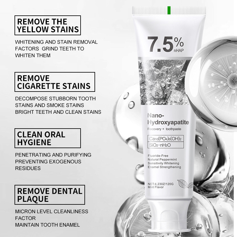 1/3 шт. 7,5% гидроксифосфатная – обзор и цена Hydroxyapatite Toothpaste