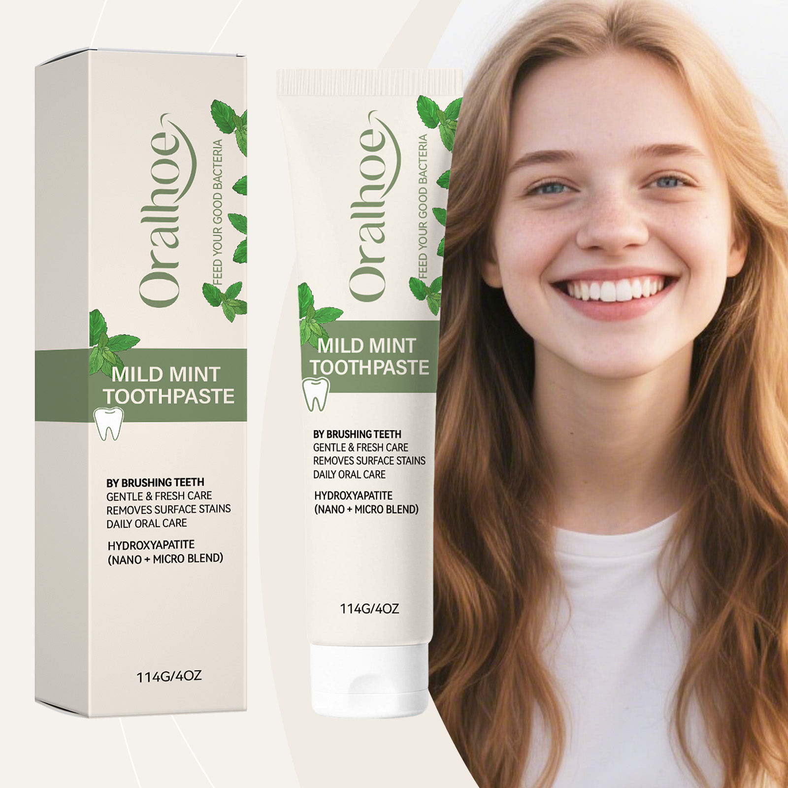 Зубная паста с мятой — формула – обзор и цена Hydroxyapatite Toothpaste