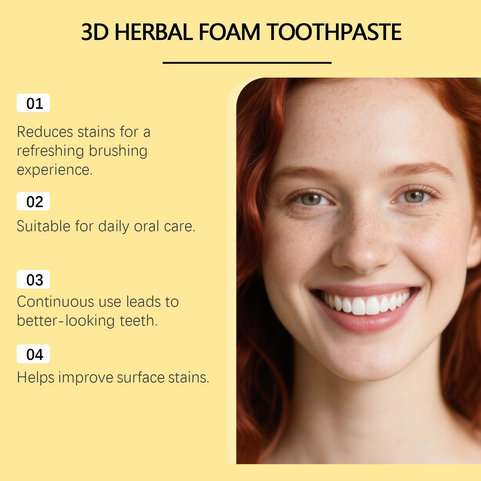 Травяная зубная паста, органич – обзор и цена Teeth Whitening Foam Toothpaste